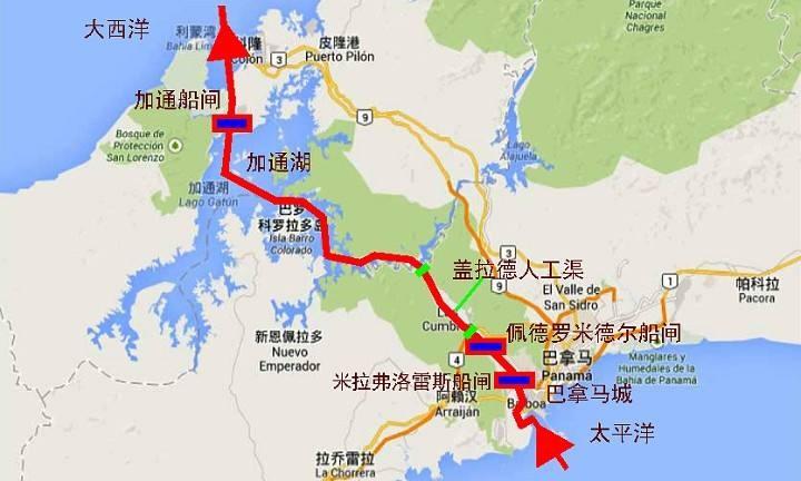 巴拿马运河：贯通两大洋，收益上百亿，被美国控制了百年-巴拿马运河修了多少年
