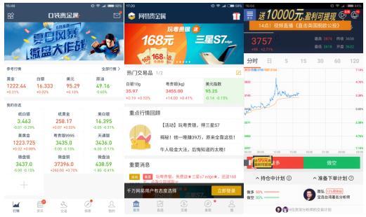 当下最热门的3款贵金属投资APP横评-口袋贵金属输赢多少