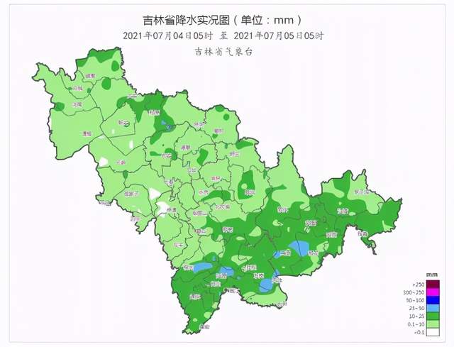 本周吉林省降雨频繁注意雷电冰雹等强对流天气