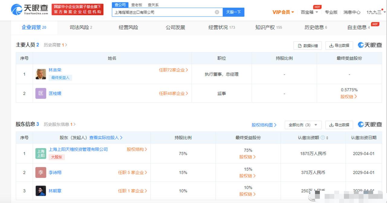 张庭夫妇关联公司涉合同纠纷被起诉