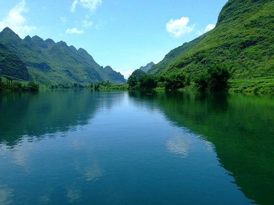 天下第一湾红水河，红水河第一湾