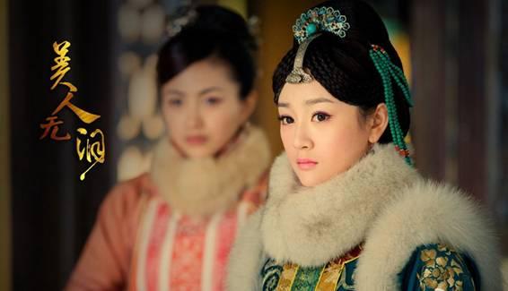 美人无泪董鄂妃，张檬年轻的时候的颜值（把这五位同样演“董鄂妃”）