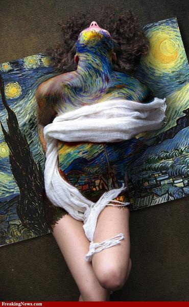 为什么梵高的星空有种熟悉感，梵高的星空不得不说的秘密