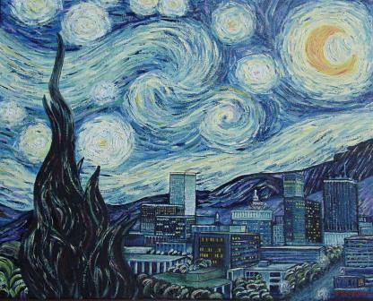 为什么梵高的星空有种熟悉感，梵高的星空不得不说的秘密