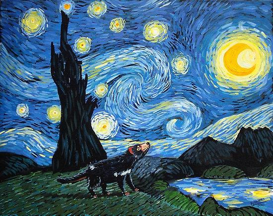 为什么梵高的星空有种熟悉感，梵高的星空不得不说的秘密