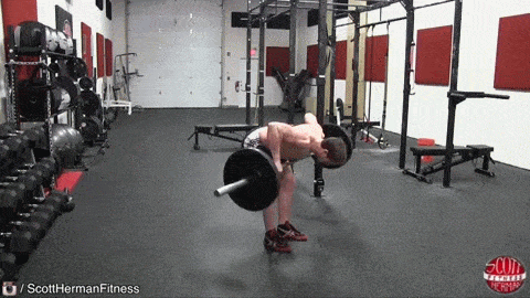 杠铃锻炼方法及图解，5个增肌最好的杠铃力量训练