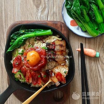 终于找到正宗的腊味煲仔饭，广式腊味煲仔饭