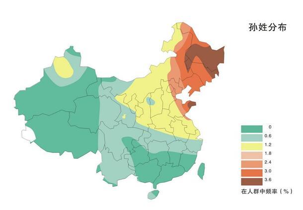 孙姓的辈分是什么，孙姓的来源及人口分布