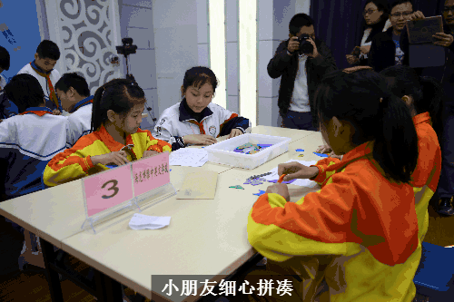智力七巧板多幅组合创新作品，合肥市六安路小学荣城花园分校巧思巧手巧创意