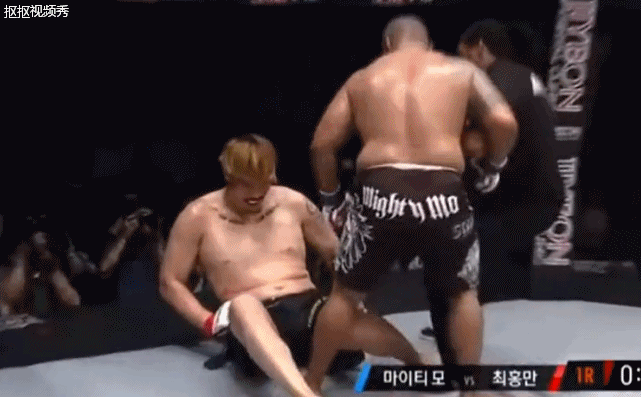 韩国巨人崔洪万被谁ko，一龙狠揍韩国巨人崔洪万