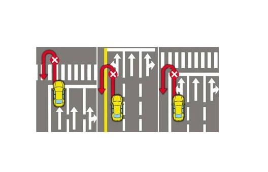 有禁止掉头标志绿灯能掉头吗，常见的6种掉头方式