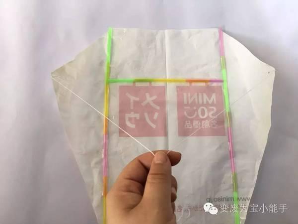 低成本手工风筝，手工风筝（在家自制一个初级版的立体“风筝”）