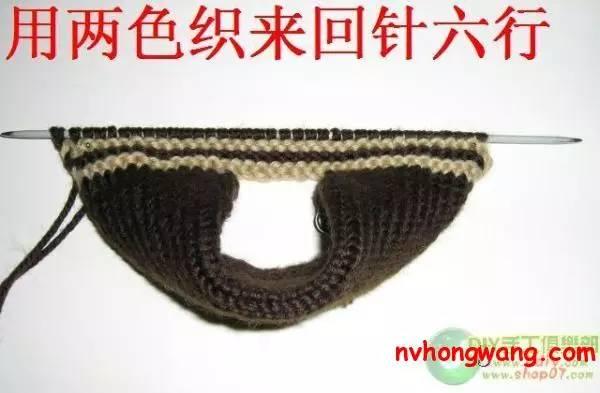 毛线拖鞋的钩法教程，毛线拖鞋的编织方法