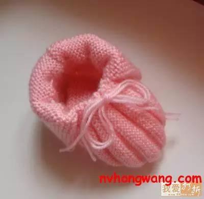 毛线拖鞋的钩法教程，毛线拖鞋的编织方法