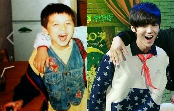 鹿晗没整容的时候是什么样，鹿晗整容前居然那么丑