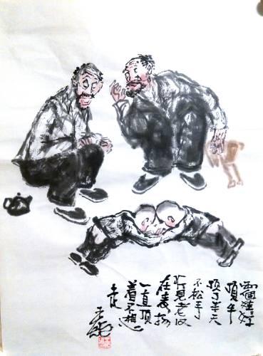 禅意空灵画100幅简笔画，画味与禅意