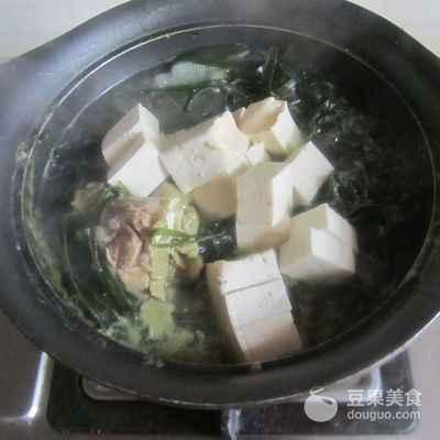 海带豆腐家常做法，10分钟就能做一大锅