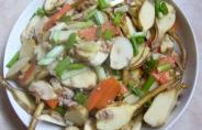 茨菇怎么吃化肿瘤，茨菇吃了血糖高吗（来盘败火消炎的慈姑小炒改善改善）