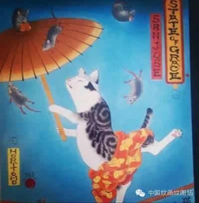 贵族猫纹身图，60张宠物爱好者的猫咪纹身照片