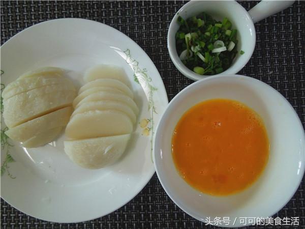煎糖鸡蛋糍粑做法，蛋煎糯米糍粑一道江南点心