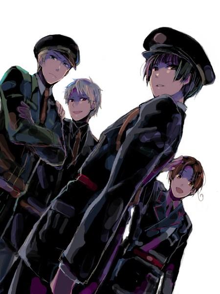 黑塔利亚海报图，黑塔利亚美图欣赏