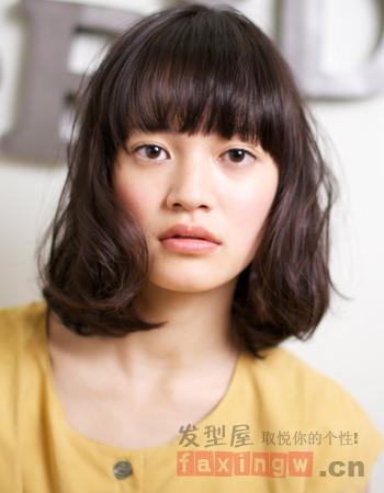 易打理的齐肩发型，日系齐肩发型推荐