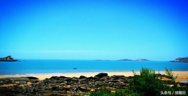 莆田湄洲湾黄金沙滩，8月2日，《早安·莆田》