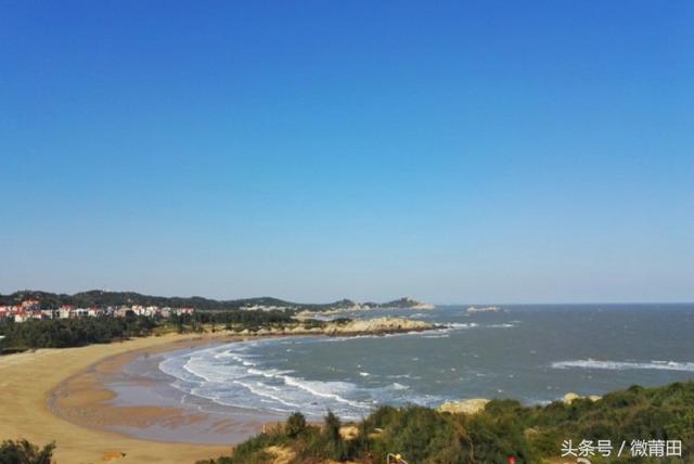 莆田湄洲湾黄金沙滩，8月2日，《早安·莆田》