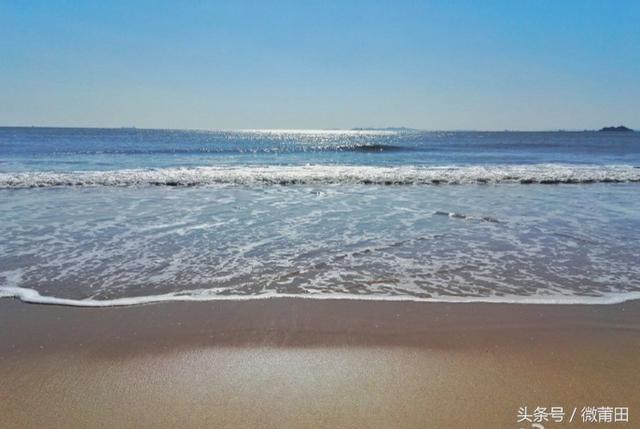 莆田湄洲湾黄金沙滩，8月2日，《早安·莆田》