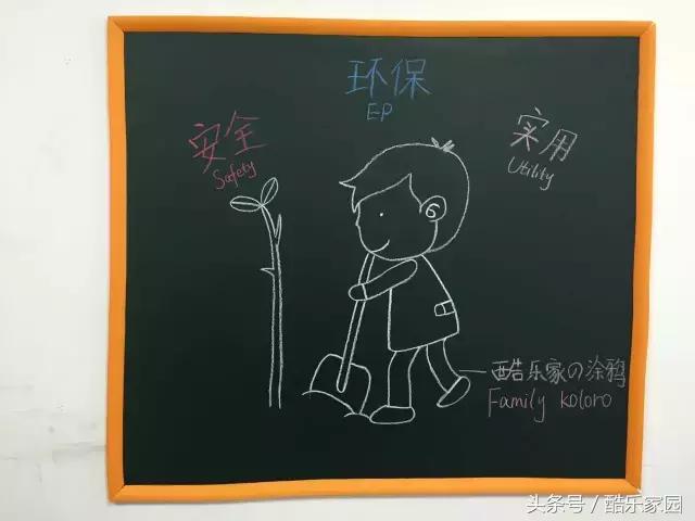 小朋友植树简笔画好看，超漂亮的植树节简笔画