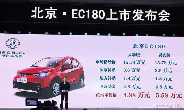 北汽ec180整车参数，北汽EC180是否值得买