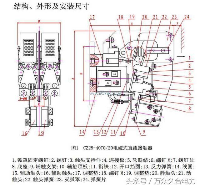 接触器接线方法的图解，接触器的基本知识