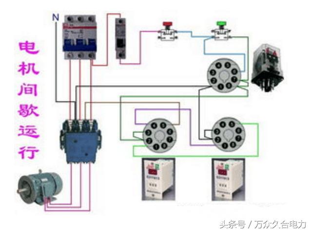 接触器接线方法的图解，接触器的基本知识