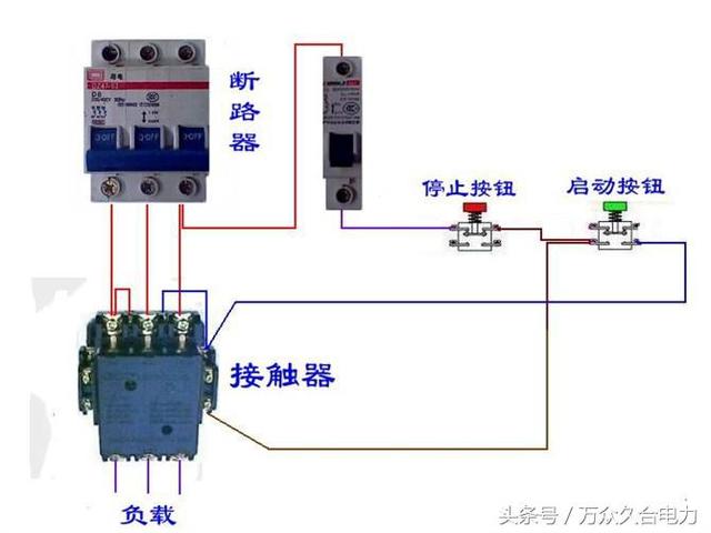 接触器接线方法的图解，接触器的基本知识