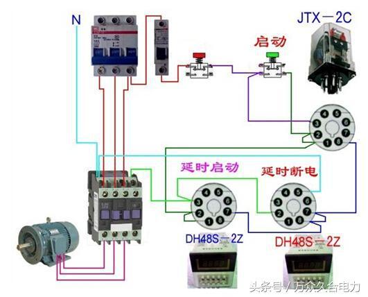 接触器接线方法的图解，接触器的基本知识