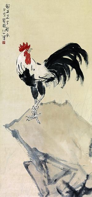 徐悲鸿国宝级大师作品，国家愿意用齐白石和徐悲鸿的画来换