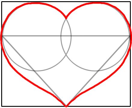  儿童简笔画关于爱心的画法，520送你一颗小心心