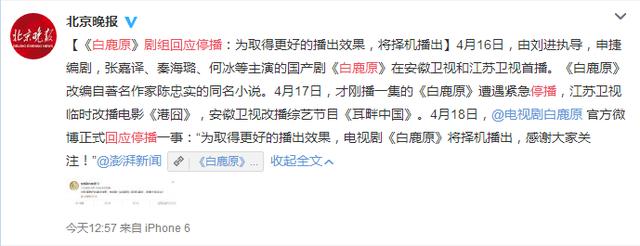 白鹿原下架原因，白鹿原为啥播了又停（10部被无情下架的宝藏剧）