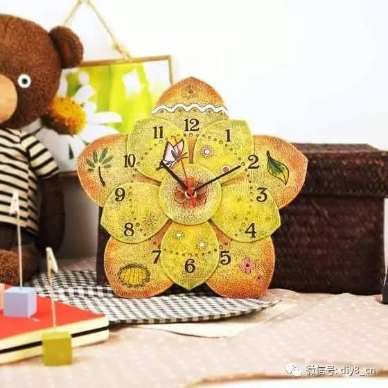时钟纯手工制作，我的手工作品-——钟表