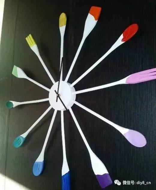 时钟纯手工制作，我的手工作品-——钟表