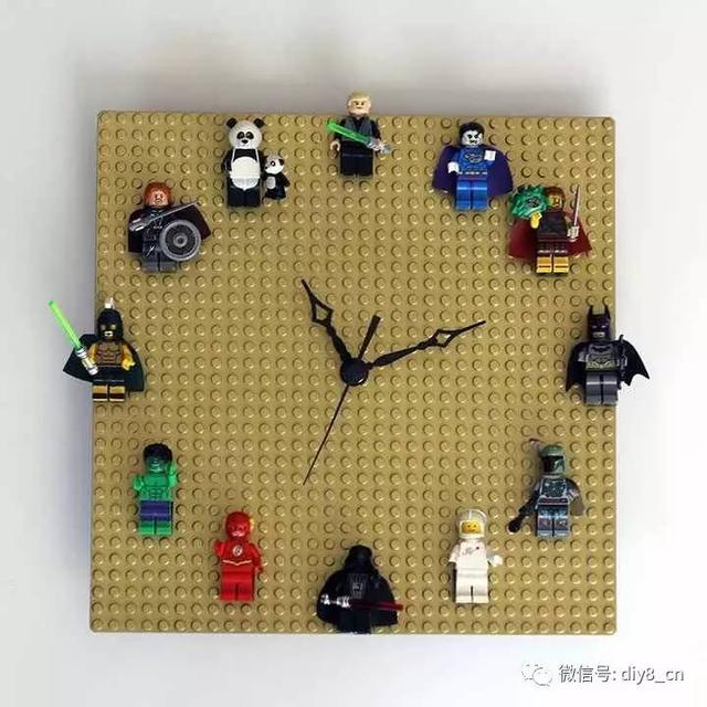 时钟纯手工制作，我的手工作品-——钟表