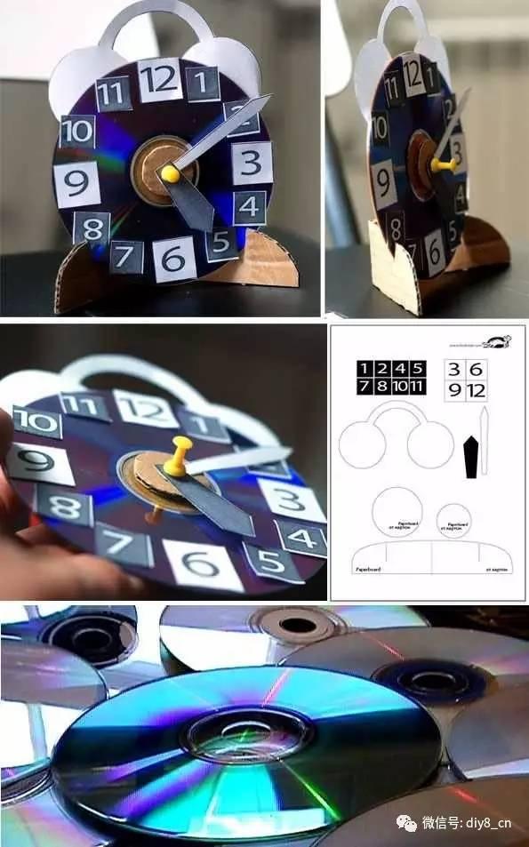 时钟纯手工制作，我的手工作品-——钟表