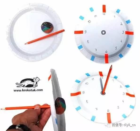时钟纯手工制作，我的手工作品-——钟表