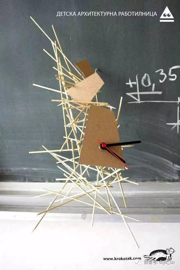 时钟纯手工制作，我的手工作品-——钟表