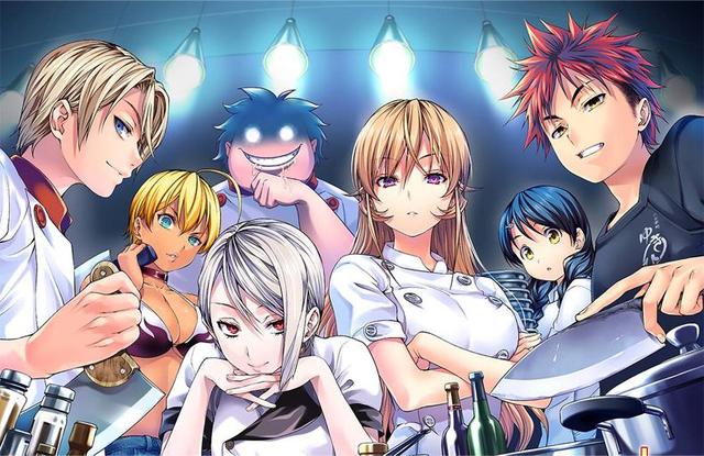 动漫厨师做饭，动漫的厨师有没有你的菜