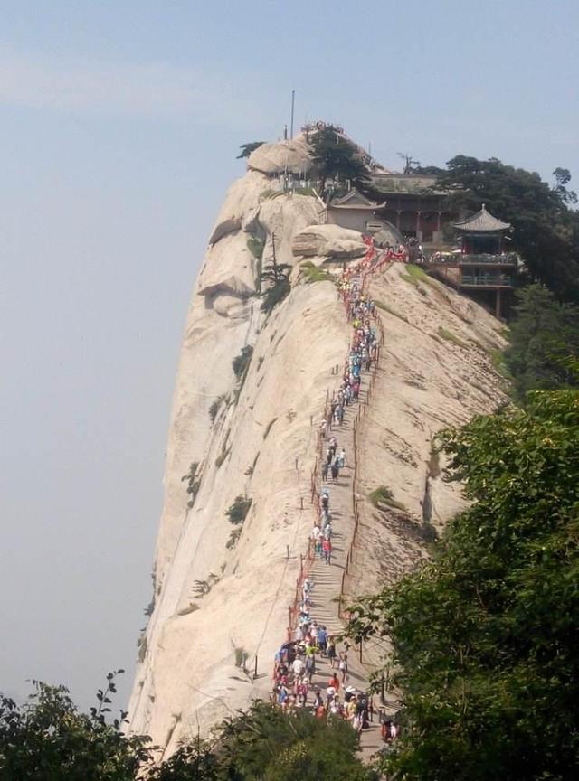 西安华山风景区，陕西华山旅游自助游攻略路线图（收藏！华山国庆旅游全攻略~）