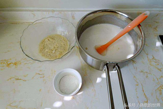 广州传统白糖糕教程，材料简单易做