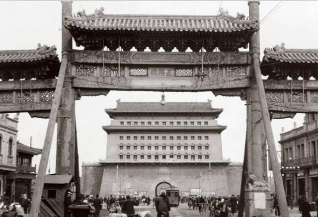北京城楼历史全貌，北京拆掉这些珍贵
