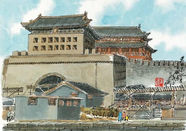 北京城楼历史全貌，北京拆掉这些珍贵