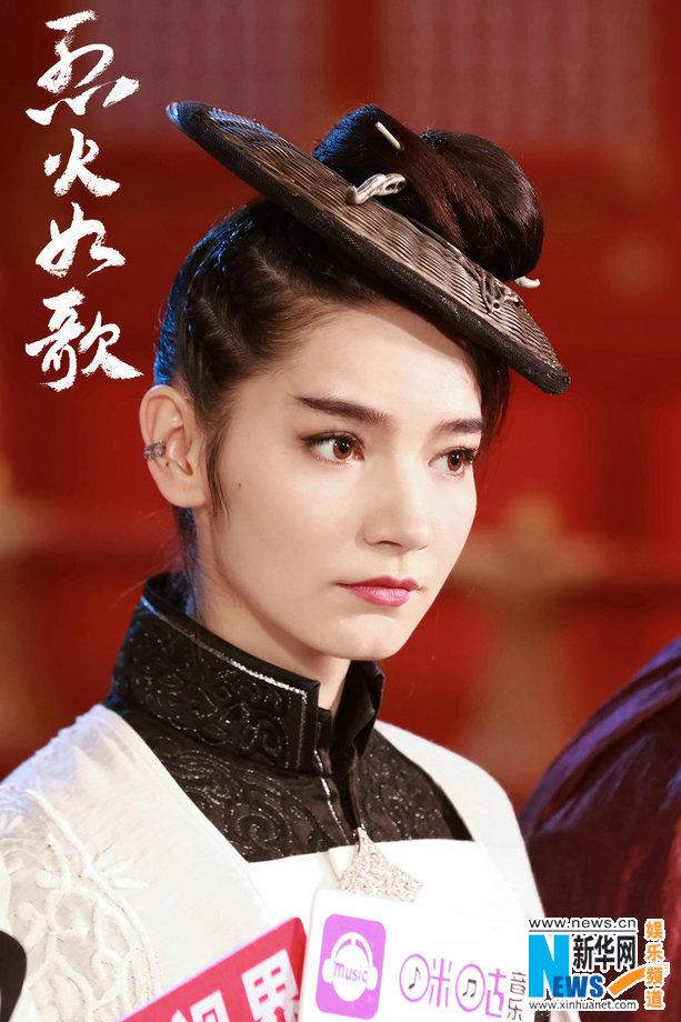 迪丽热巴烈火如歌武打，烈火如歌探班迪丽热巴